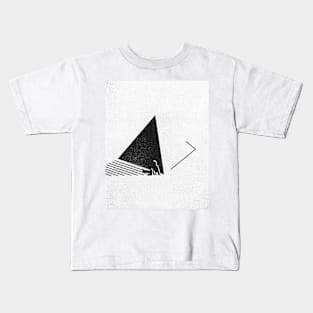 Shaded Pyramid Kids T-Shirt